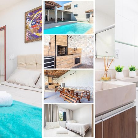 Refugio Tropical Casa De Praia Com Piscina Aquecida E 4 Suites E Garagem 3 Carros, 800 Mtrs Da Praia Internet 700 Mbps, Condominio Privado Com Pista De Skate , Quadra De Futevolei , Campos E Quadras De Futebol! Cabo Frio Exterior foto